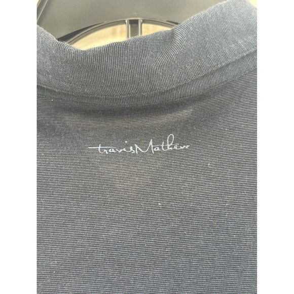 Travis Mathew Mens XXXL Polo Shirt Short Sleeve Blue Gray Golf Casual 3XL - Picture 4 of 7